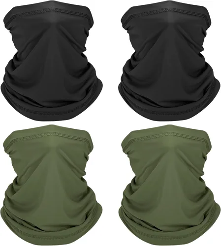 Polaina refrescante para el cuello, máscara facial UV de verano, pasamontañas contra el polvo, bandana de cuello para protección solar para hombres