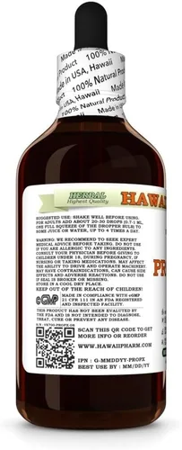 Miniatura 3 de Glicerita de propóleo, fabricado en Hawaii, totalmente natural, vegano, probado en laboratorio, extracto líquido sin alcohol - 4 onzas líquidas