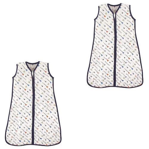 Miniatura 50 de Hudson Baby- Saco de dormir de muselina para bebé, unisex, 0-6 meses