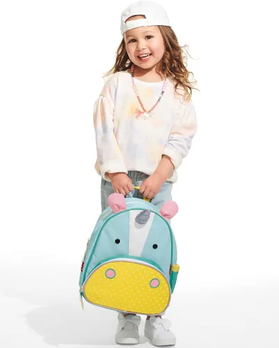 Miniatura 7 de Skip Hop - Mochila para preescolar, colección Zoo, para niños pequeños de 3 a 4 años, diseño de unicornio