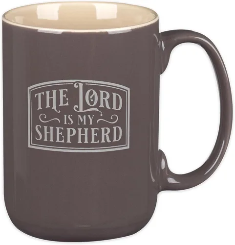 Miniatura 14 de Christian Art Gifts Taza grande de cerámica inspiradora con escritura bíblica para café y té para hombres: Versículo bíblico que anima al hombre