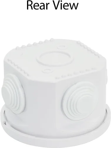 Miniatura 7 de LeMotech - Caja de derivación universal de plástico ABS resistente al polvo, resistente al agua, IP65, color blanco