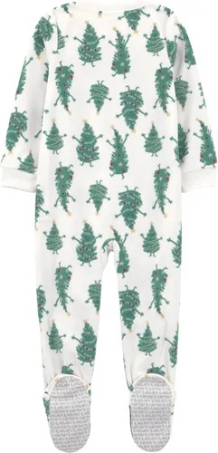 Miniatura 27 de Simple Joys by Carter's Pijamas de forro polar con pies resistentes al fuego para niños