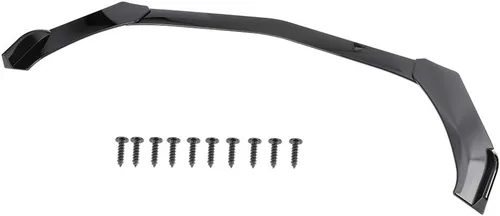 Miniatura 9 de cciyu 3 unids Universal Front Lip Splitter Parachoques Alerón Ajustable Labio ABS Ajuste para la mayoría de los coches