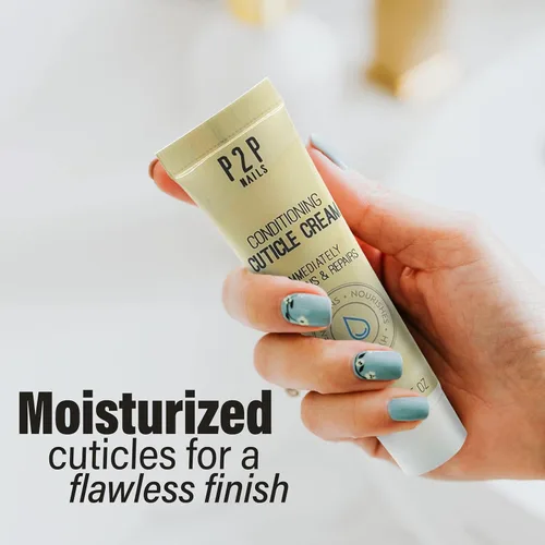 Miniatura 6 de P2P Nails Crema nutritiva para cutículas secas, secado rápido, suavizante natural con infusión de aceite para uñas y cutículas, fórmula hidratante