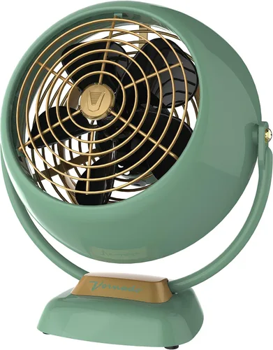 Miniatura 11 de Vornado Vfan Sr. ventilador retro con pie Verde