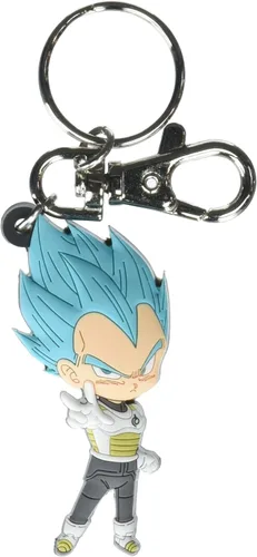 Great Eastern GE-85453 Dragon Ball Super Saiyan Blue Vegeta Llavero de PVC