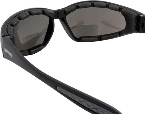 Miniatura 8 de Global Vision Gafas Hercules Anteojos de seguridad antivaho con espuma EVA, 2 pares 1.5 bifocales (1 transparente, 1 ahumado)