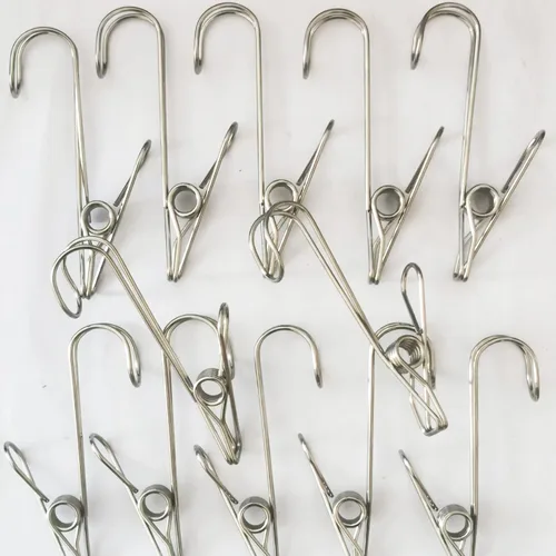 Miniatura 3 de Alfileres de ropa de acero inoxidable, 304 de metal de acero inoxidable de cola larga, alfileres de gancho de acero inoxidable, alfileres grandes a