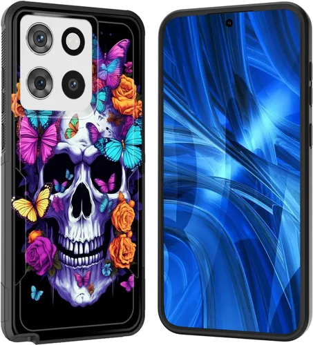 Miniatura 101 de Funda para Moto G 5G 2023, [probada en caídas de grado militar], resistente, resistente, resistente, a prueba de golpes, funda protectora