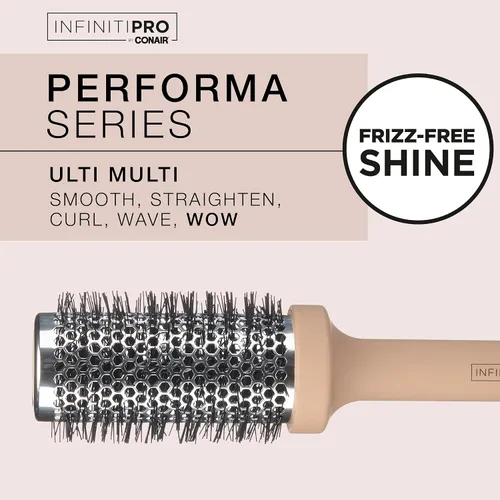 Miniatura 2 de InfinitiPro by Conair - Cepillo para el cabello - Cepillo redondo - Cepillo redondo para soplar - Diseñado para retener el calor y el flujo de aire