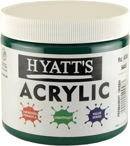 Miniatura 2 de Hyatt's Alizarine - Pintura acrílica carmesí Tubo de pintura acrílica de 2.5 fl oz de grado artístico Secado rápido y pintura no tóxica