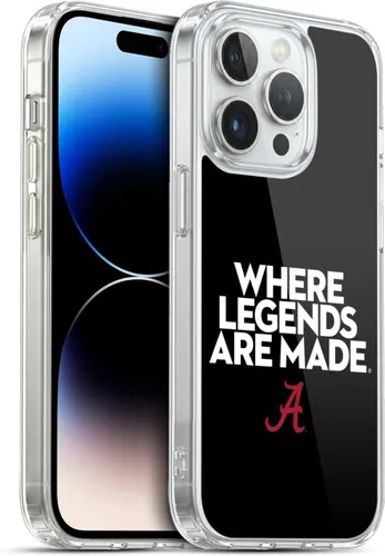 Miniatura 87 de Head Case Designs Funda de gel suave con licencia oficial de la Universidad de Alabama UA Collage compatible con Apple iPhone 13 Pro Max