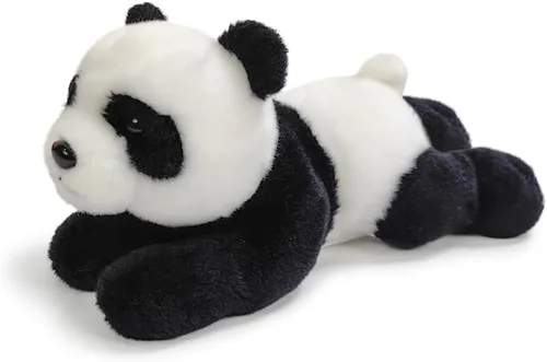 Miniatura 11 de Animal de peluche realista de 8 pulgadas para niños, con postura acostada, peluche para niños y niñas, adultos, cumpleaños, abrazo, enseñanza