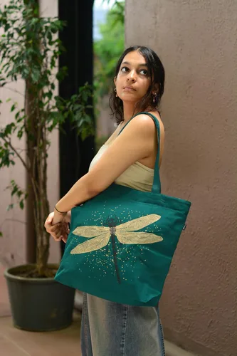 Miniatura 117 de Ecoright Bolsa de lona estética para mujer, bolsa grande con cremallera y bolsillo, bolsa de mano para mujer, para yoga, trabajo, playa