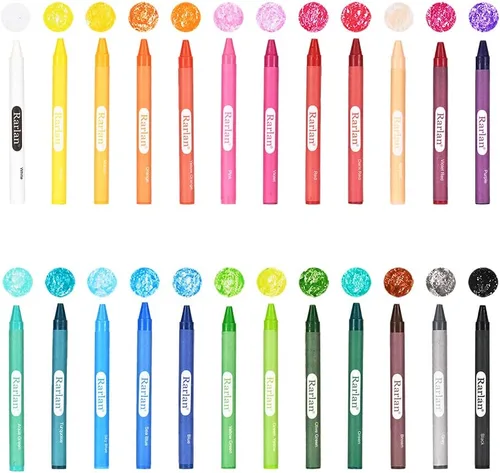 Miniatura 5 de Rarlan Crayones a granel, 30 paquetes de crayones con 24 colores surtidos, 720 crayones