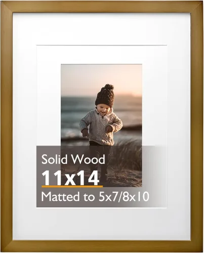 Miniatura 208 de KINLINK 3.5x5 Picture Frame, Ash Black Solid Wood Frame with Plexiglass for Table Top and Wall Mounting, Photo Frame for Horizontal or Vertical