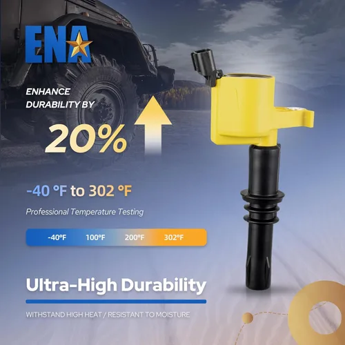 Miniatura 5 de ENA Juego de 8 bobinas de encendido de arranque recto compatibles con Ford Lincoln Expedition Explorer F-150 Super Duty Mustang Mountaineer 4.6l 8