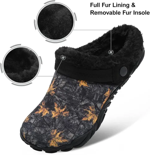 Miniatura 5 de Besroad - Pantuflas mullidas para mujer y hombre, esponjosas, cómodas, de espuma viscoelástica, para dormitorio