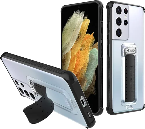 Miniatura 45 de Scooch Wingman - Funda con función atril para Samsung Galaxy S9 [protección contra caídas de 10 pies] [soporte bidireccional] funda protectora a