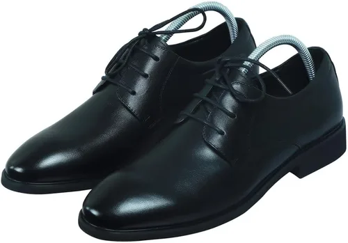 Miniatura 7 de 6 pares de hormas de plástico para zapatos de hombre (negro)
