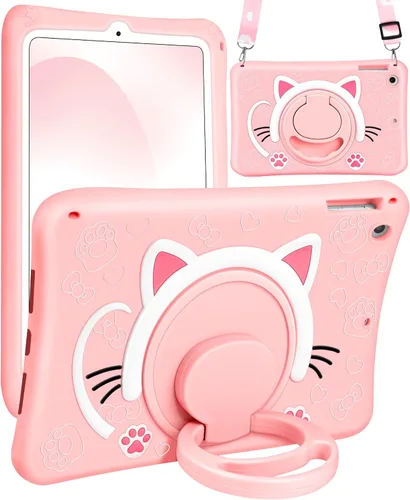 Miniatura 16 de Wazzasoft para iPad A16 Funda/Funda de 10ª Generación - Funda de Tablet de Silicona Suave para iPad 11 11 Pulgadas/10 10.9 Pulgadas Funda para Rosa