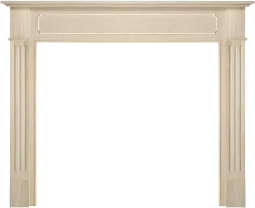 Miniatura 2 de Pearl Mantels ARYB48110 Cómodo mantel de madera de estilo transitorio, 48 pulgadas de ancho x 42 pulgadas de alto, sin terminar