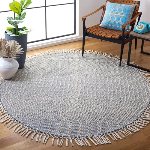 Miniatura 41 de SAFAVIEH Natura Collection - Alfombra decorativa de 2 x 3 pies, color marfil, con flecos de lana marroquí bohemia, hecha a mano, ideal para zonas