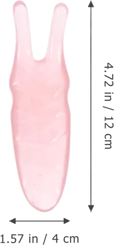 Miniatura 2 de Healifty Peine de masaje de resina, 2 piezas, peine de cuero cabelludo Guasha, herramienta de masaje de mano para raspar Gua Sha para el cuidado