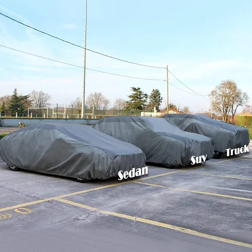 Miniatura 6 de XCAR Funda Ultra Ligera Impermeable para SUV y Coches, Protección para Todo Tipo de Clima, Resistente al Viento y Transpirable, Se Adapta a Coches