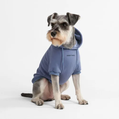Miniatura 61 de Spark Paws Sudadera con capucha para perro, suéter de primera calidad para perros pequeños, medianos y grandes Trajes cálidos para bulldogs