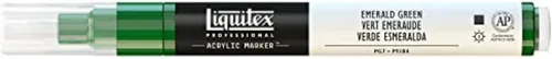 Miniatura 103 de Rotuladores de pintura Liquitex Professional, de punta ancha, Verde fosforescente, 8mm Verde fluorescente