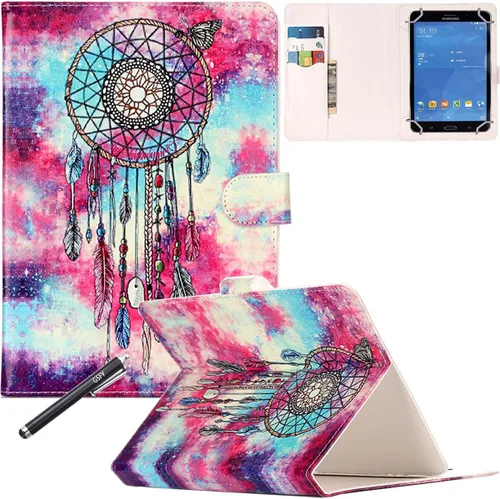 Miniatura 28 de NewShine - Funda universal para tablet de 7.9 a 8.5 pulgadas, funda de piel sintética para iPad mini 1/2/3/4, Galaxy Tab 3/4/Note 8.0, Amazon Kindle