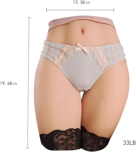Miniatura 4 de Muñeca sexual de 33 libras, masturbadores masculinos, torso realista de tamaño real, juguete sexual masculino con bolsillo y culo para masturbación