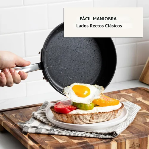 Miniatura 5 de All-Clad HA1 - Juego de utensilios de cocina anodizados duros antiadherentes, 13 piezas, apto para horno de inducción y asador seguro hasta 500°F