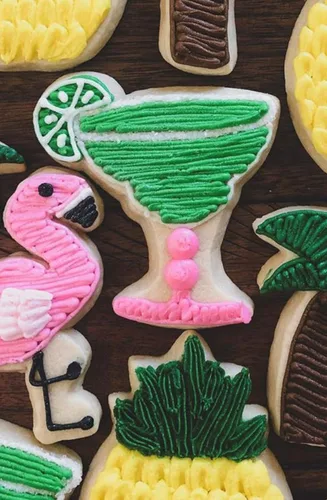 Miniatura 9 de Cortador de galletas de vidrio Margarita, 4.25 pulgadas, fabricado en Estados Unidos por Ann Clark