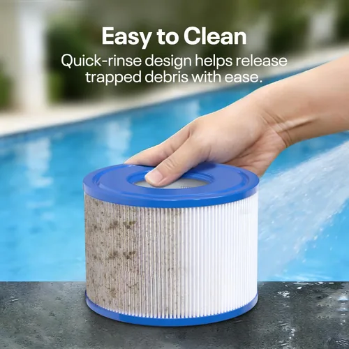 Miniatura 7 de POOLPURE Filtro para bañera de hidromasaje, 29001E, filtro PureSpa tipo S1, filtro de spa 11692, cartuchos de piscina fáciles de configurar