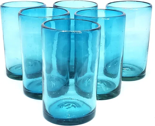 Miniatura 14 de Vasos cortos de ámbar sólido de 9 onzas (juego de 6), vidrio reciclado, sin plomo, sin toxinas (vaso de 9 onzas)