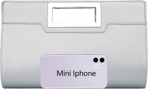 Miniatura 3 de KKXIU Bolso de mano para mujer, elegante bolso de noche plisado para boda, baile de graduación, novia con correa de cadena
