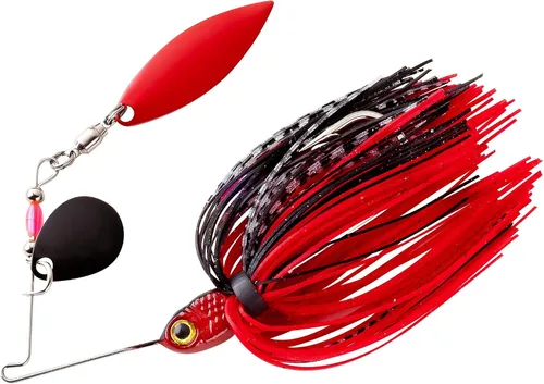 Miniatura 9 de Booyah Pond Magic Señuelo de pesca de róbalo con hoja giratoria para aguas pequeñas Alpine