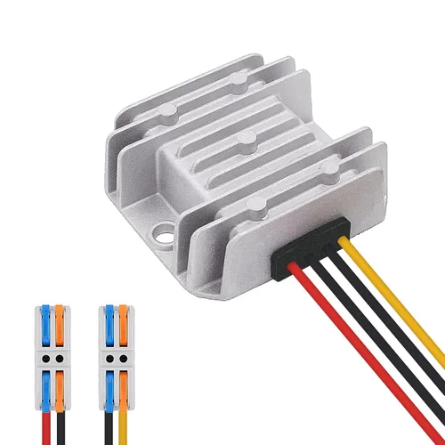 Miniatura 8 de 24V a 12V 30A 360W Transformador reductor DC a DC Buck Convertidor para carrito de golf Fuente de alimentación