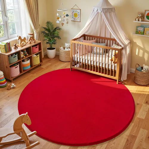 Miniatura 222 de Amearea Alfombras modernas para dormitorio, sala de estar, alfombra de espuma viscoelástica gruesa de 4 x 6 pies, alfombra de espuma viscoelástica