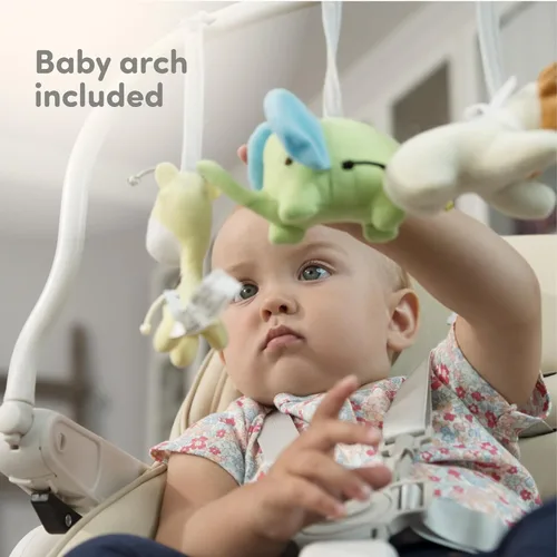 Miniatura 6 de Silla alta para bebé ajustable a 7 alturas diferentes - Sillas altas plegables para bebés y niños pequeños - Silla para comer de bebé - Azul Negro