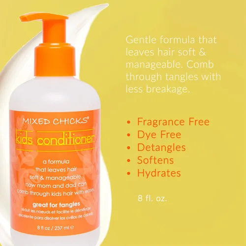 Miniatura 5 de Acondicionadored Mixed Chicks para niños, en un paquete de cuatro de 8 onzas