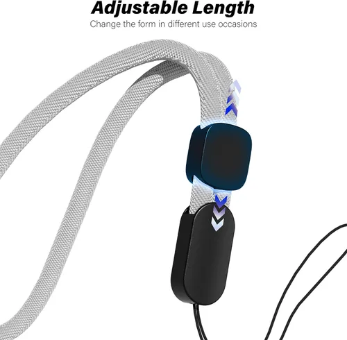 Miniatura 4 de oakxco Lanyard Compatible with Airpods Pro 2 Loop Plateado