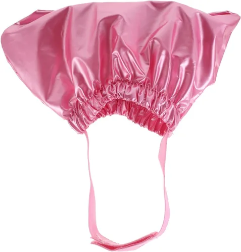 balacoo Gorro de ducha impermeable para mascotas para perros y gatos, gorra de baño ajustable para cachorros con protección para los oídos,
