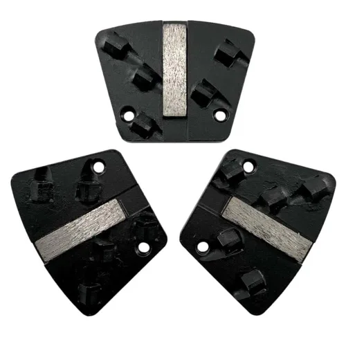 Miniatura 5 de Bolt on Diamond - Discos de molienda para pisos, húmedos o secos, juego de 3, unión dura, grano 18/20