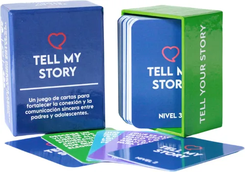 Miniatura 9 de Juego de cartas de conversación Tell My Story: 100 tarjetas de preguntas para apoyar la salud mental, construir confianza y crear conexiones