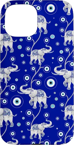 Miniatura 6 de Funda con dije de elefante de mala suerte para iPhone 17