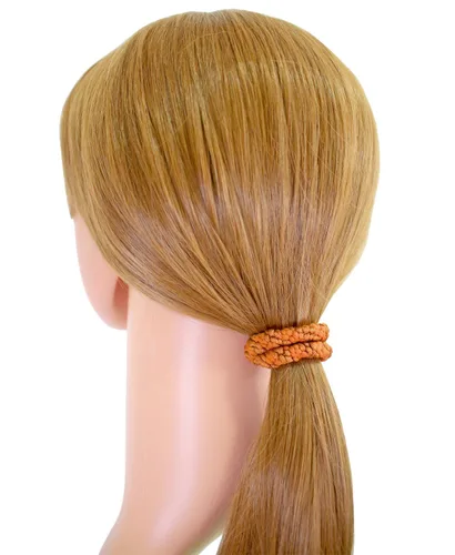 Miniatura 4 de Fashion & Lifestyle 20 ligas grandes para el cabello, caballo, para cabello grueso, bandas elásticas para el cabello, cuerdas tejidas para mujeres